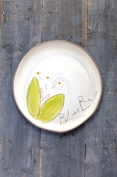 Bloom Be Round Plate (Small/Large - in 5 Blooming Colors!) 