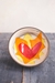 Flaming Heart Small Bowl (orange or violet flames) - 