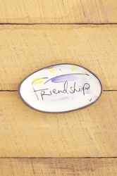 Friendship Mini Oval Tray 