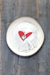 Love Rules Round Plate (Small/Large) - L-NG3