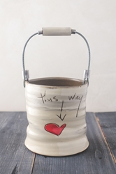 This Way to Love Bucket (Small/Large) 